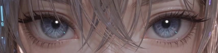AOIの青い瞳